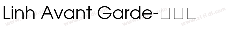 Linh Avant Garde字体转换